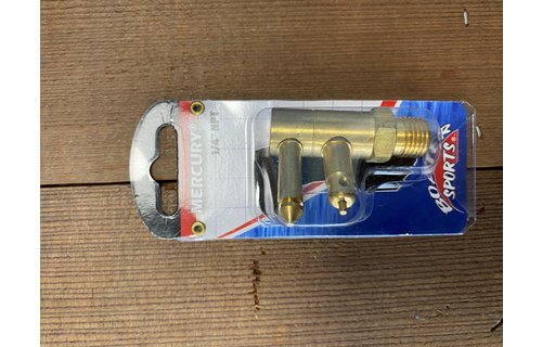 Mercury mannelijke buitenboordmotor connector 1/4"