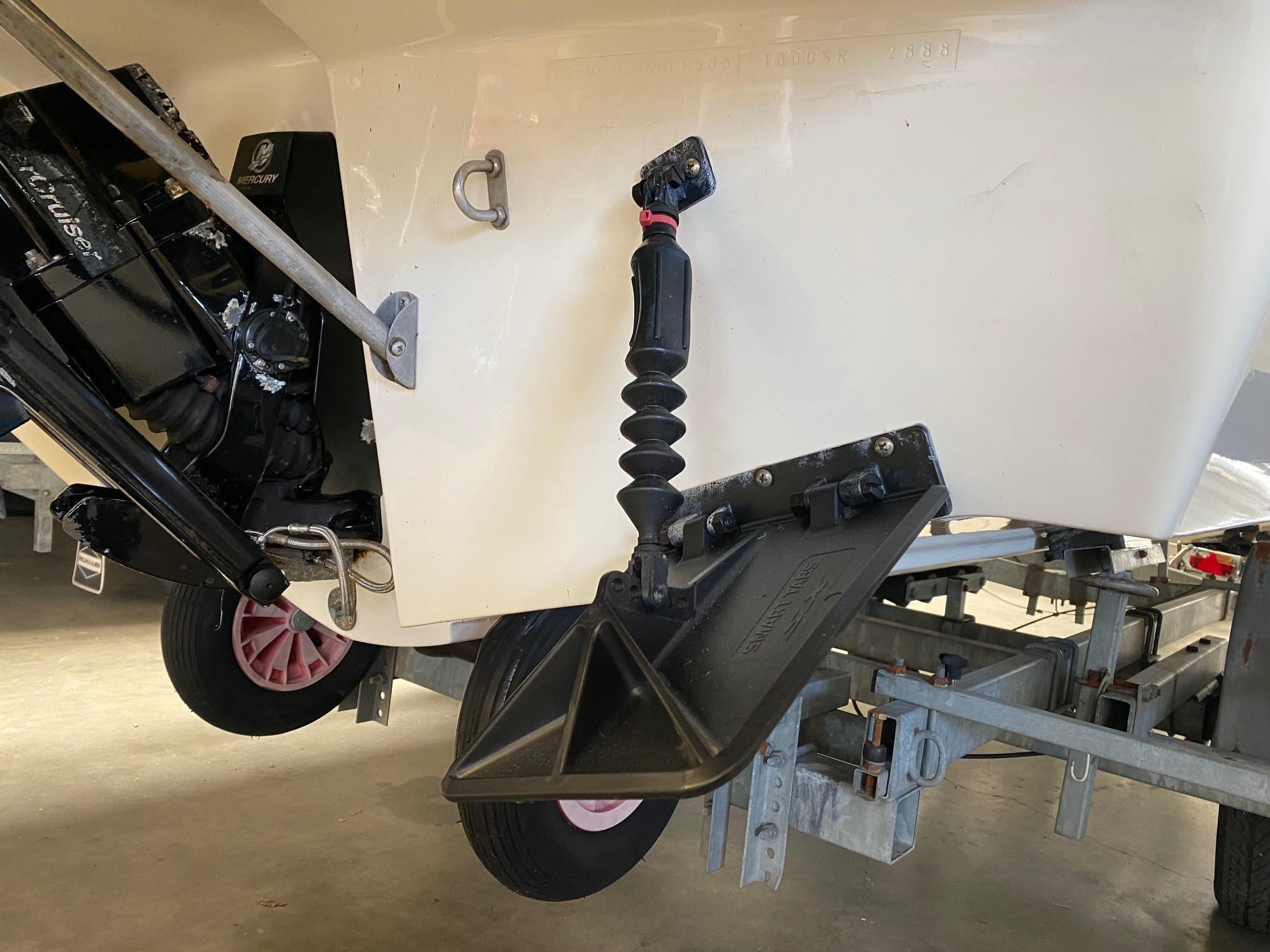 Automatische Smart Tabs SX set met 18kg ( 40lb ) Cilinders  I Boottotaal