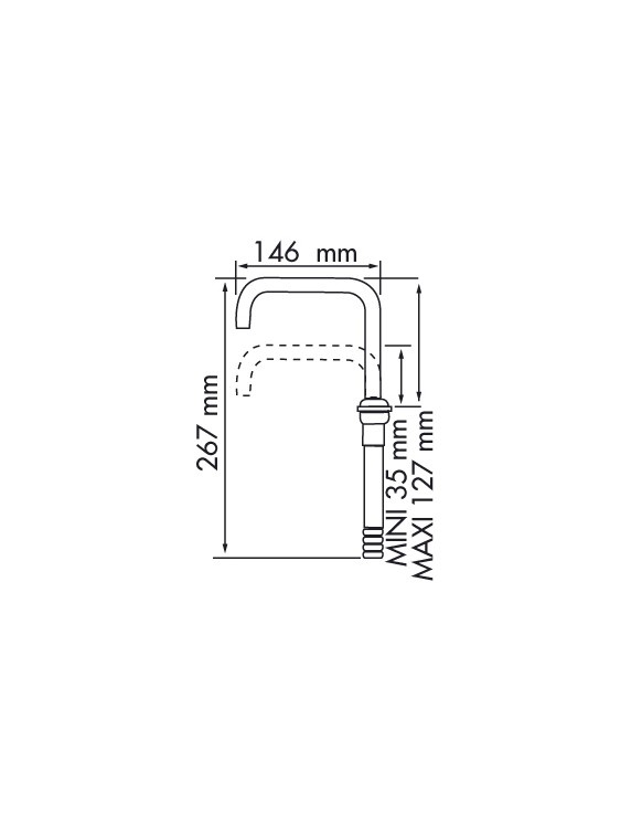 Uitloop telescopisch
