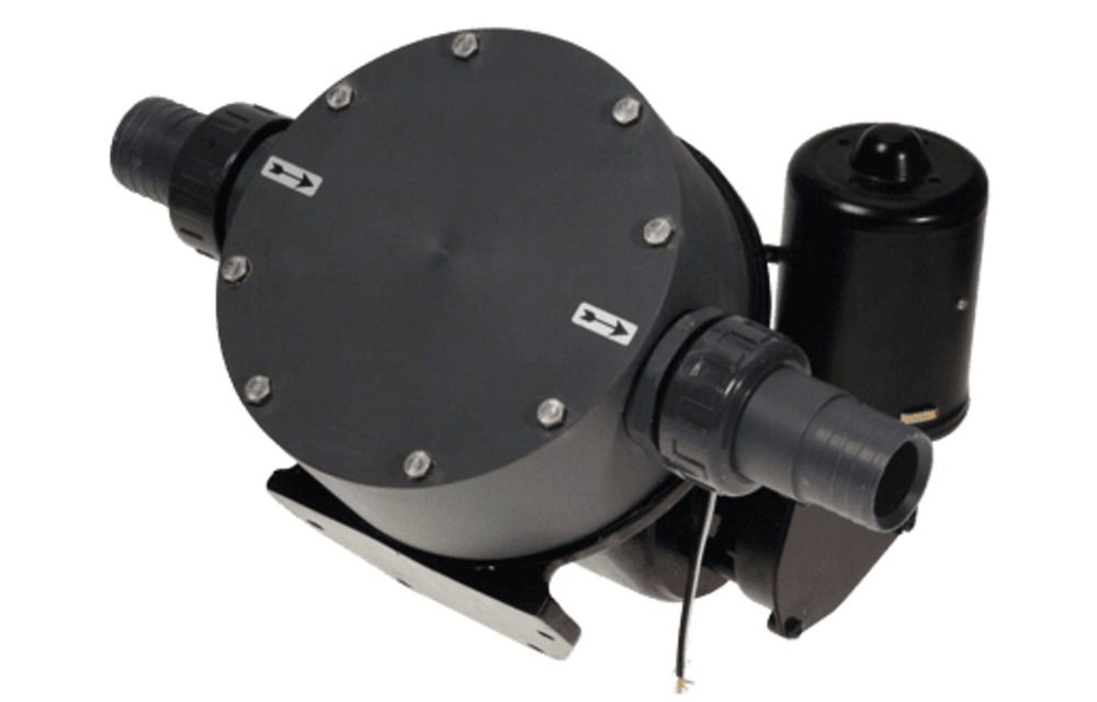 Allpa Zelfaanzuigende vuilwaterpomp (membraanpomp) PVM 0.16 12V 30l/min Ø38mm