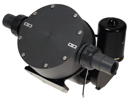 Allpa Zelfaanzuigende vuilwaterpomp (membraanpomp) PVM 0.16 12V 30l/min Ø38mm