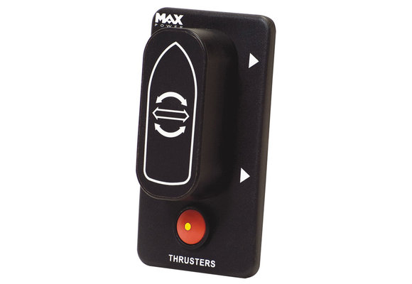 Bedieningspaneel zwart tbv boeg- hekschroef