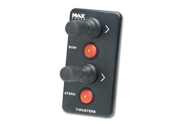 Dubbele joystick bedieningspaneel zwart