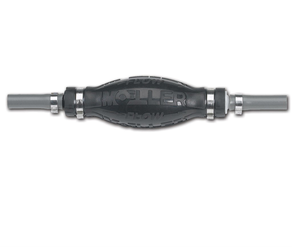 Brandstofslang 5/16" I.D. x 80' met balg (2 mtr)