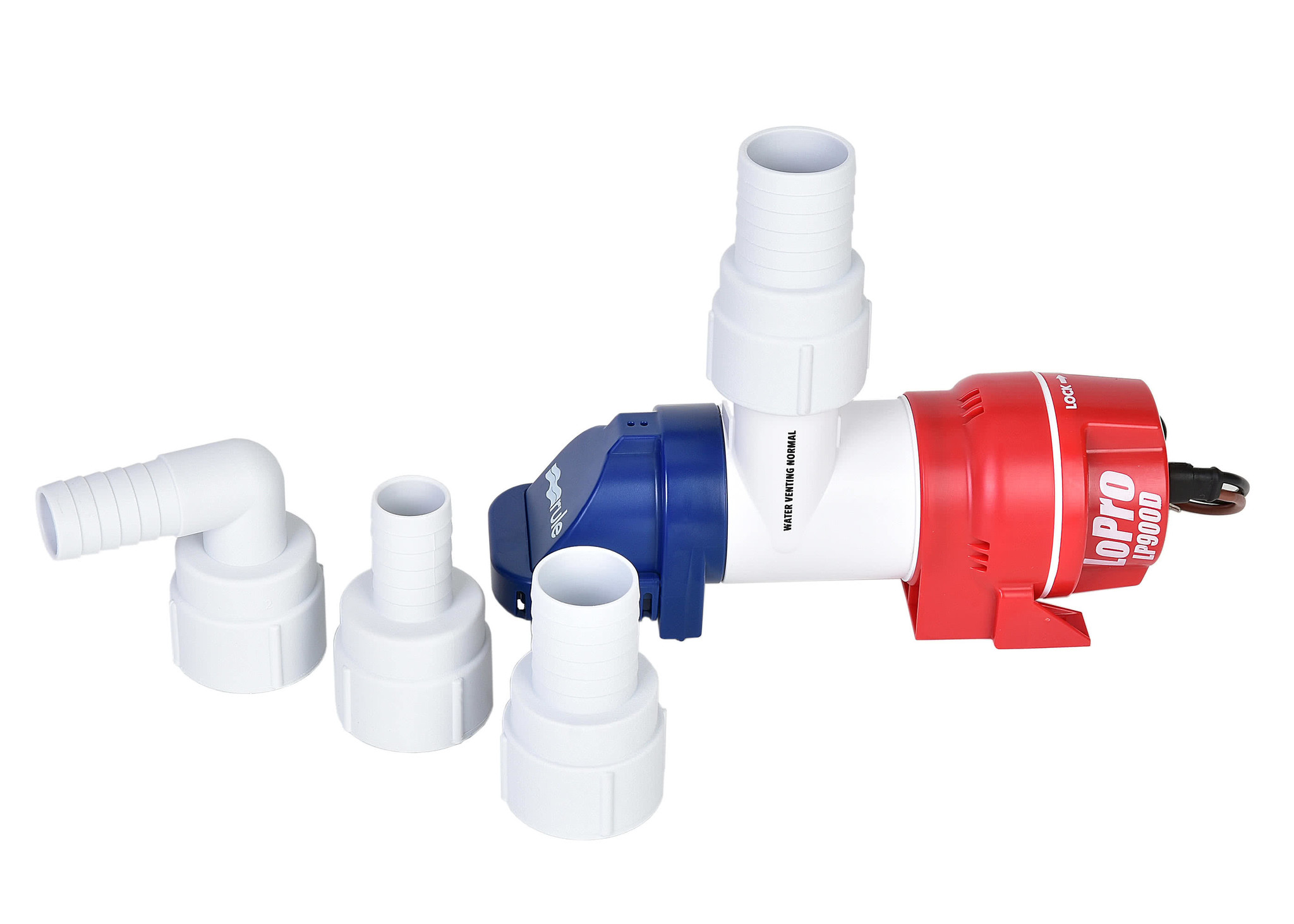 LP900D Rule LoPro Bilgepomp LP900D 3400 l/u 12V Externe activatie