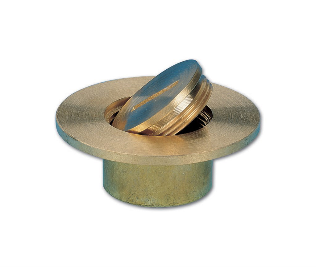 Dekdop messing 1 1/2"