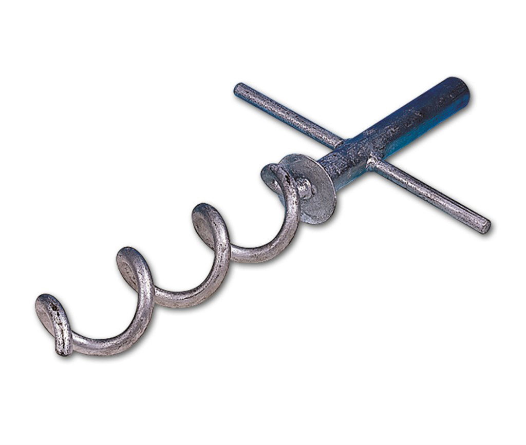 Draaispit middel 43 cm gegalvaniseerd