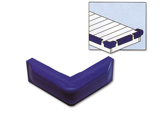 Majoni - Fender Jetty Hoek | 31 x 7 x 10cm | Zwart