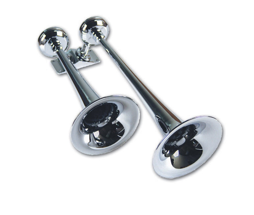 Luchthoorn type D-0A chroom