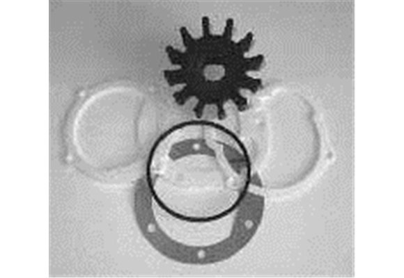 CEF - Impeller | Ø14,29 | Ø57 | 31,6 mm | 12 schoepen