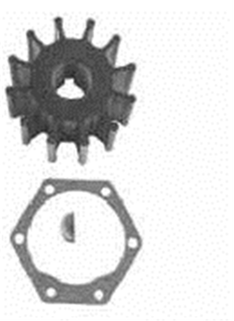 CEF - Impeller | Ø15,93 | Ø57 | 31,6 mm | 12 schoepen