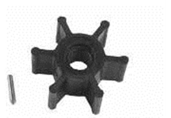 CEF - Impeller | Ø6 | Ø52 | 25 mm | 6 schoepen