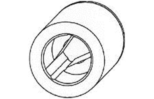CEF - Impeller | Ø12,76 | Ø58,5 | 40,41 mm | 10 schoepen