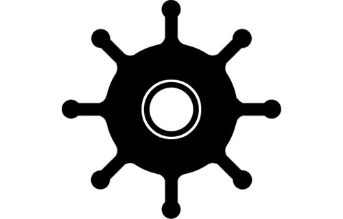 CEF - Impeller | Ø13,15 | Ø41 | 23 mm | 8 schoepen