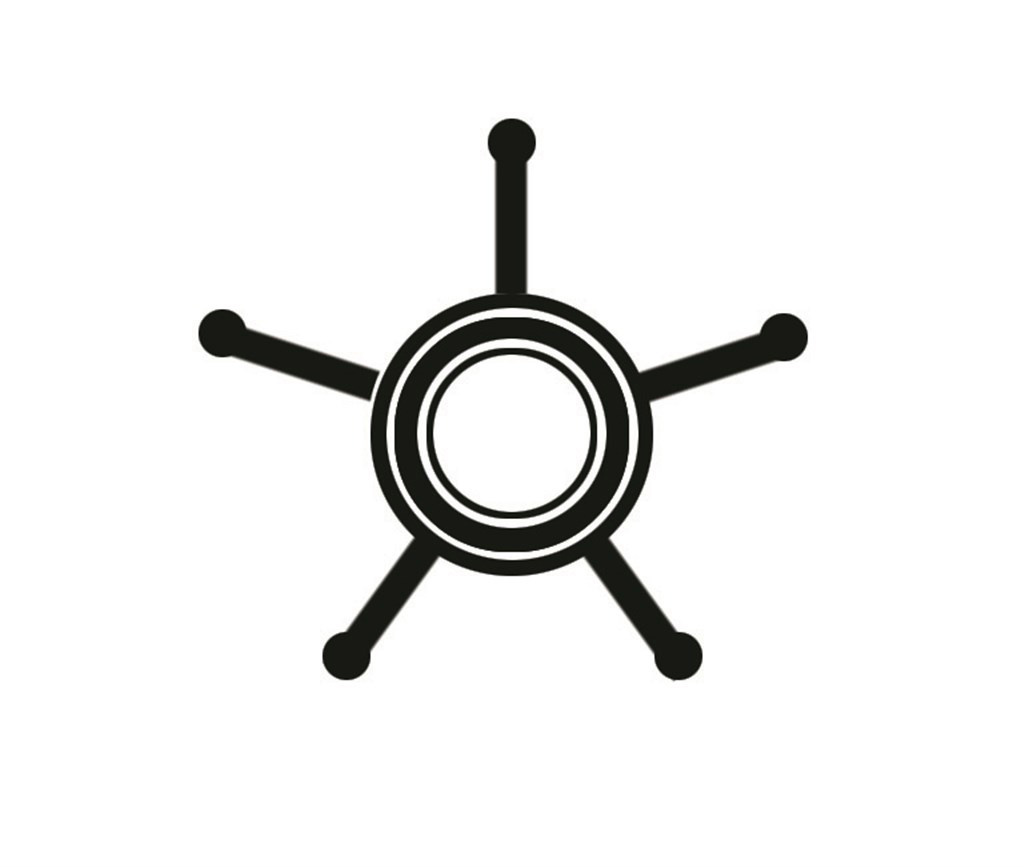 CEF - Impeller | Ø24,3 | Ø87 | 39 mm | 5 schoepen