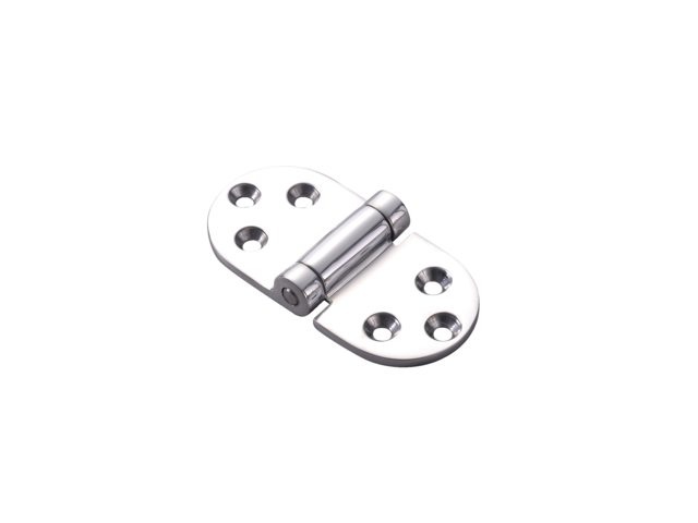 Scharnier rvs met weerstand pin onder