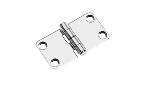 Roca vlakscharnier met ronde hoeken RVS 68 x 37 mm 441520