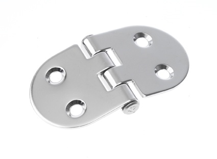 Roca vlakscharnier rond RVS 74 x 40 mm 441709