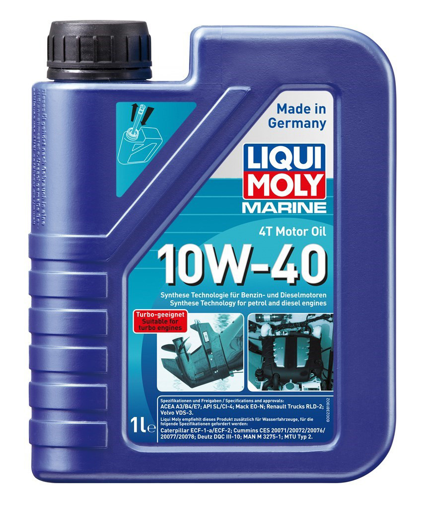 Liqui Moly - Marine 4T Motorolie 10W-40 1ltr