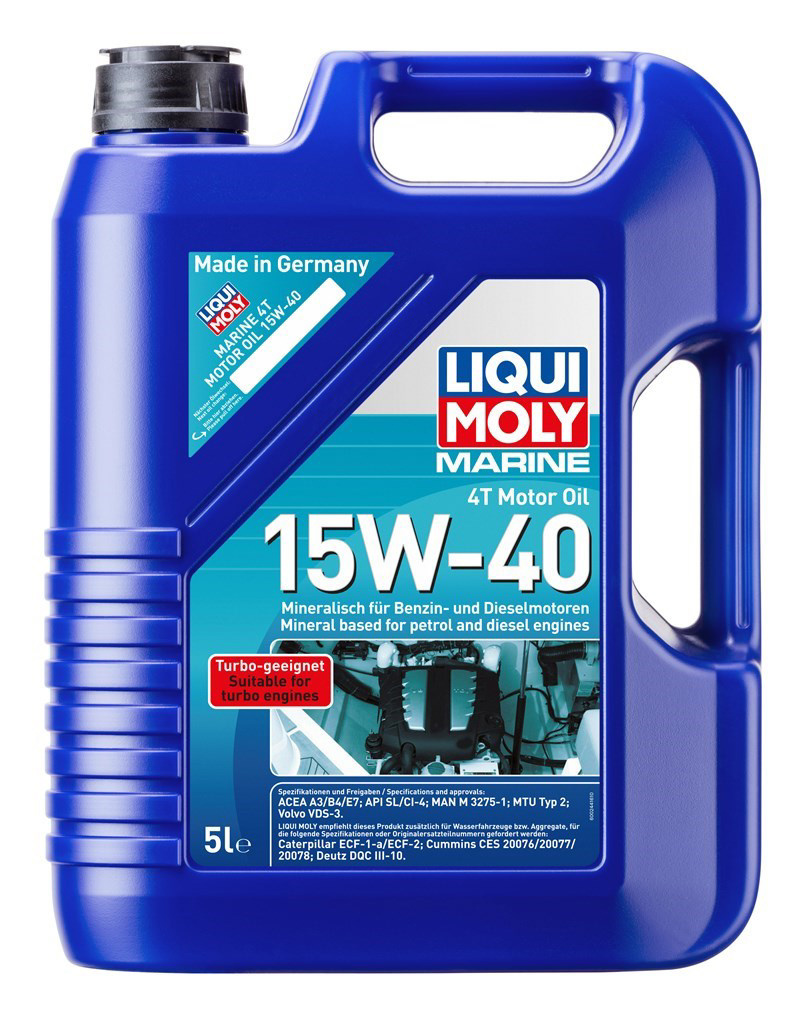 Liqui Moly - Marine 4T Motorolie 15W-40 5ltr