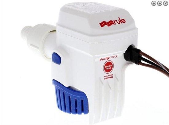 RM800B Rule Mate Volautom. Bilgepomp RM800B 3028 l/u 12V