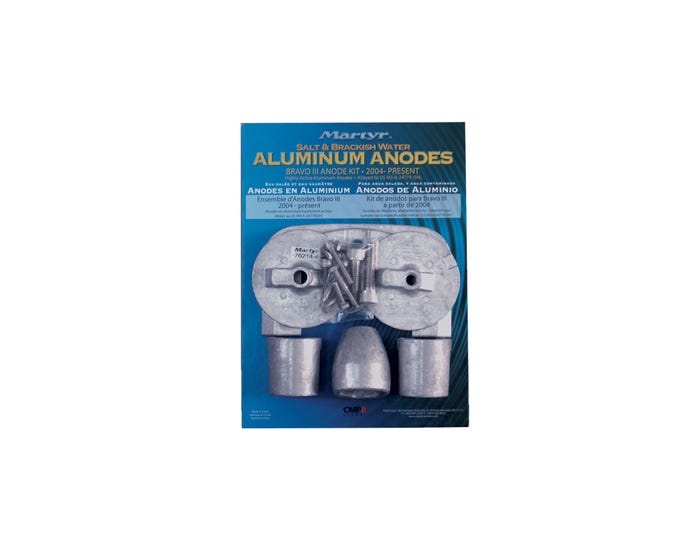 Aluminium Anode Kit Mercruiser Bravo 3 2004