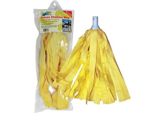 Synthetische mop in luchtdichte verpakking