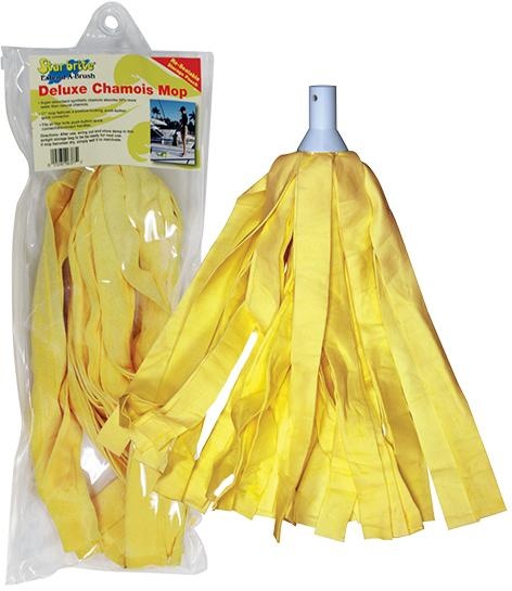 Synthetische mop in luchtdichte verpakking