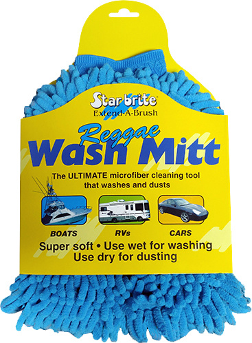 Microfiber washandschoen
