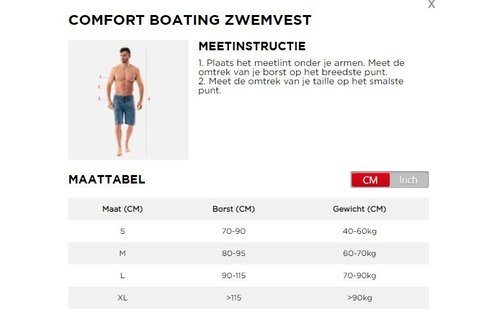 Jobe Comfort Boating Zwemvest | Oranje