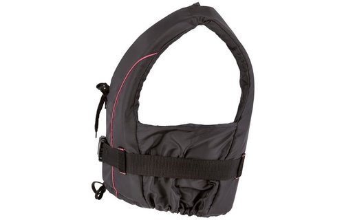 Besto Dinghy Zipper 50N Zwart/Aqua striping