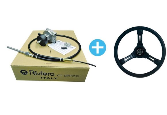 Riviera stuurset vanaf 40 pk | inclusief stuurwiel