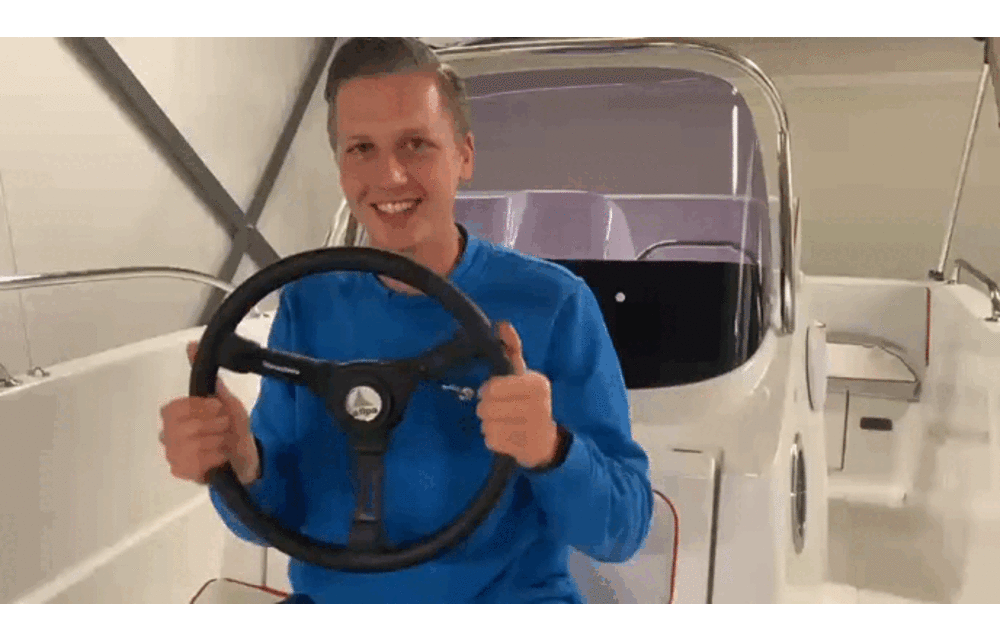 Riviera stuurset tot 100pk | inclusief stuurwiel