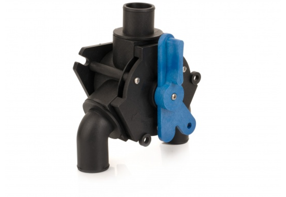 - "Y"- klep D=38mm (1-1/2") extra straight inlet  poort 25MM