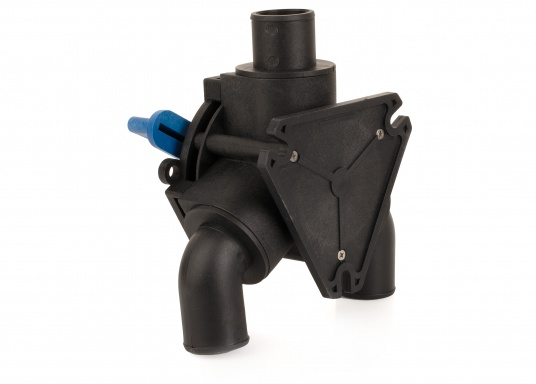 - "Y"- klep D=38mm (1-1/2") extra straight inlet  poort 25MM