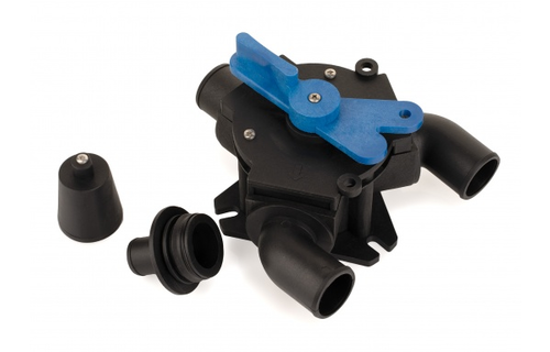 - "Y"- klep D=38mm (1-1/2") extra straight inlet poort 25MM