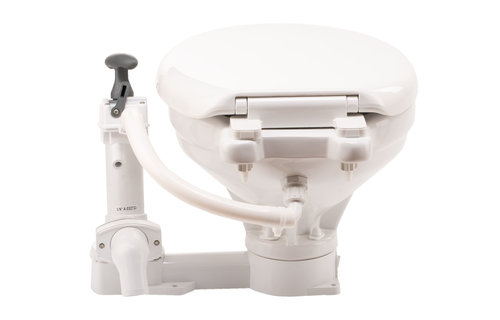 Johnson comfort handpomp toilet (grote pot)