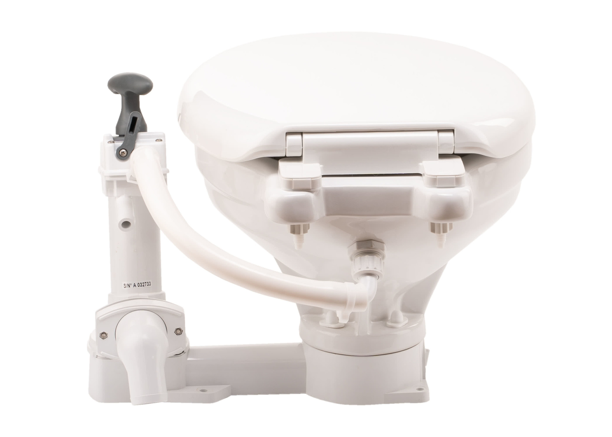 Johnson comfort handpomp toilet (grote pot)