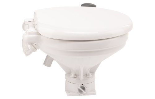 Johnson comfort handpomp toilet (grote pot)