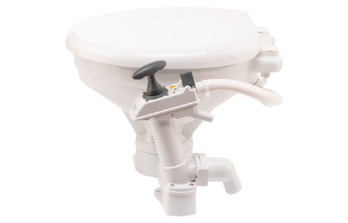 Johnson comfort handpomp toilet (grote pot)