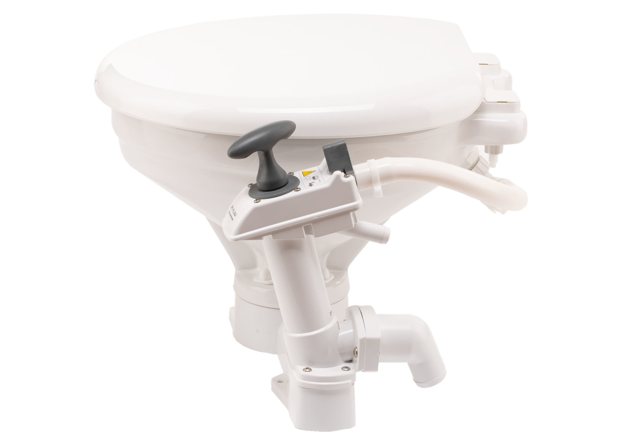 Johnson comfort handpomp toilet (grote pot)