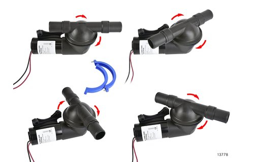 Jabsco Diafragma Vuilwaterpomp