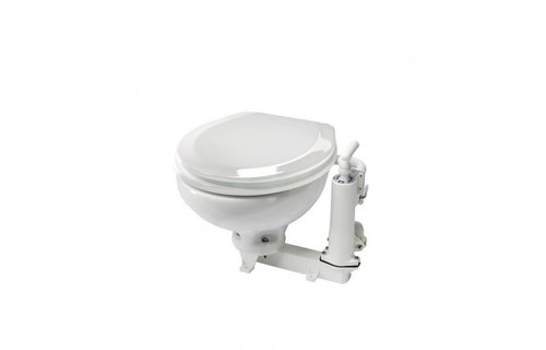 RM69 Handtoilet met houten bril en kleine pot