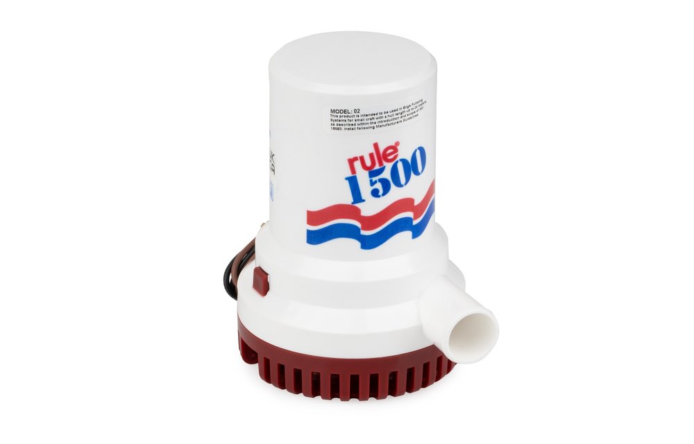 02 Rule 1500 Heavy Duty Bilgepomp 5678 l/u 12V
