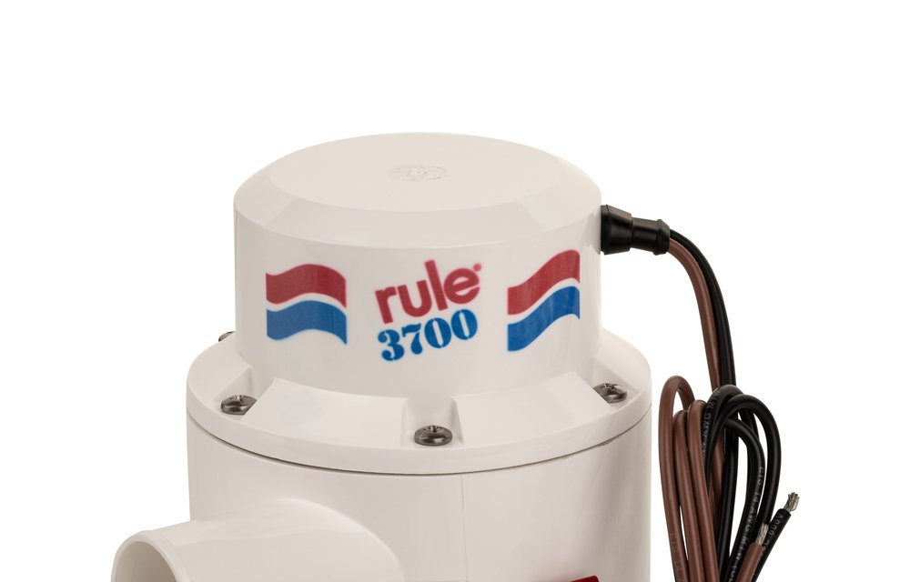14A Rule 3700 Heavy Duty Bilgepomp 14010 l/u 12V 14A