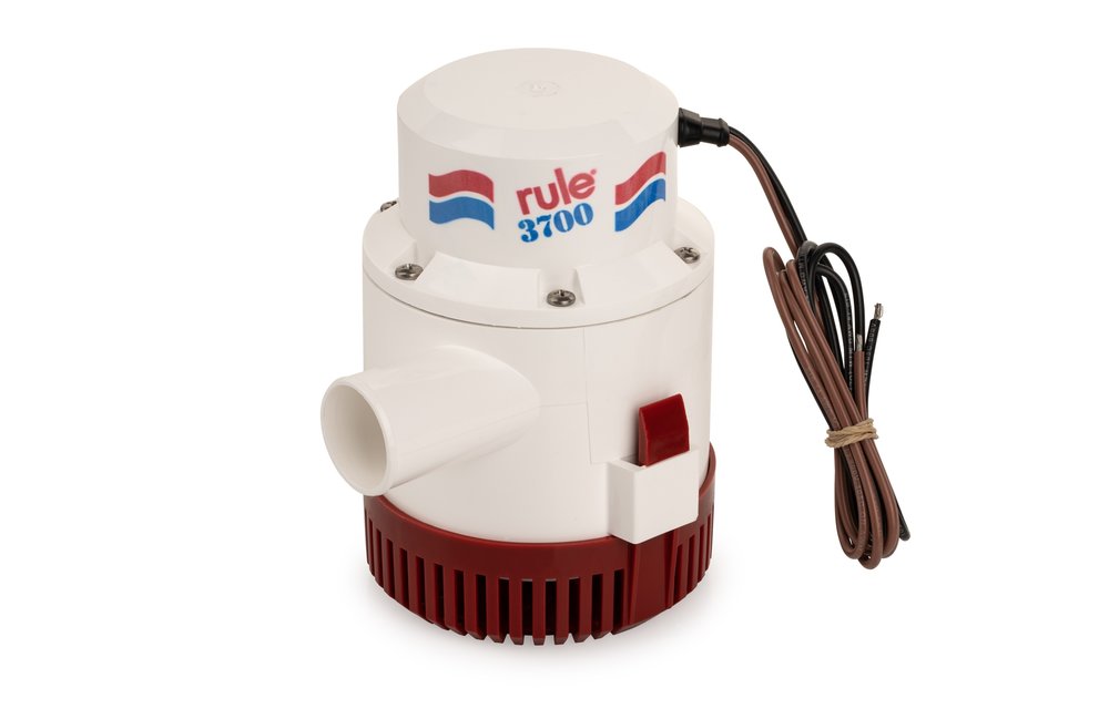 14A Rule 3700 Heavy Duty Bilgepomp 14010 l/u 12V 14A