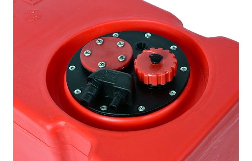 Kunststof inbouw brandstoftank 53 Liter