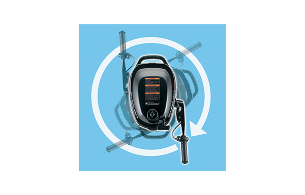 Suzuki  buitenboord motor 2.5pk - DF2.5 - Kortstaart - Zwart