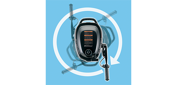 Suzuki  buitenboord motor 2.5pk - DF2.5 - Kortstaart - Zwart