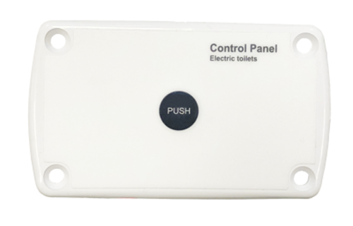 Allpa Schakelpaneel voor elektrisch toilet  12V & 24V  max. 20A